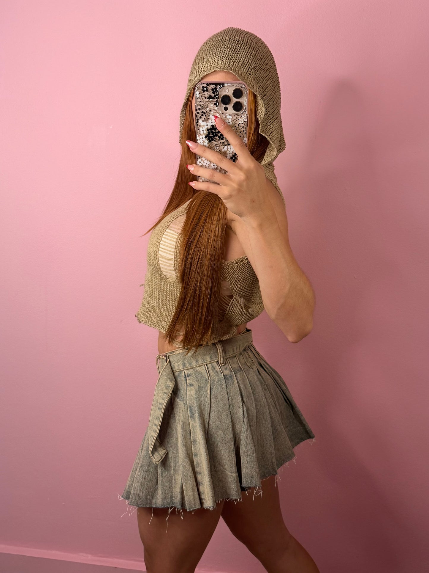 Demin Light Skirt