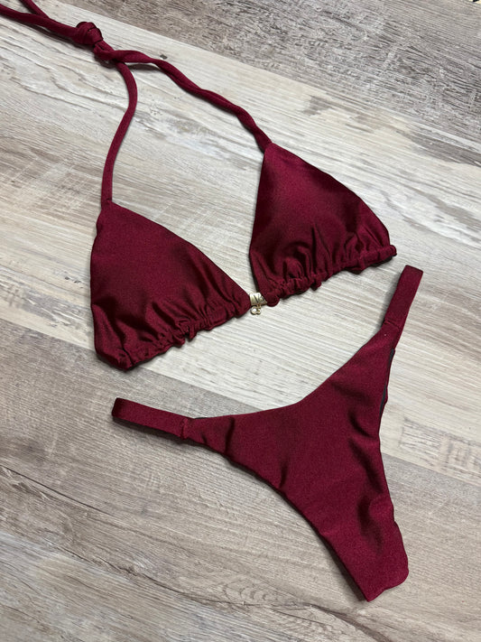 BURGUNDY BRZ BIKINI