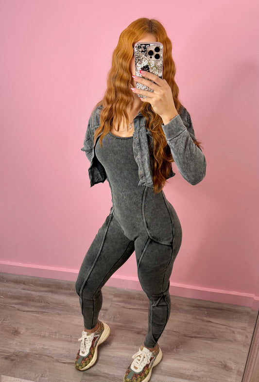 Mineral Jacket Jumpsuit