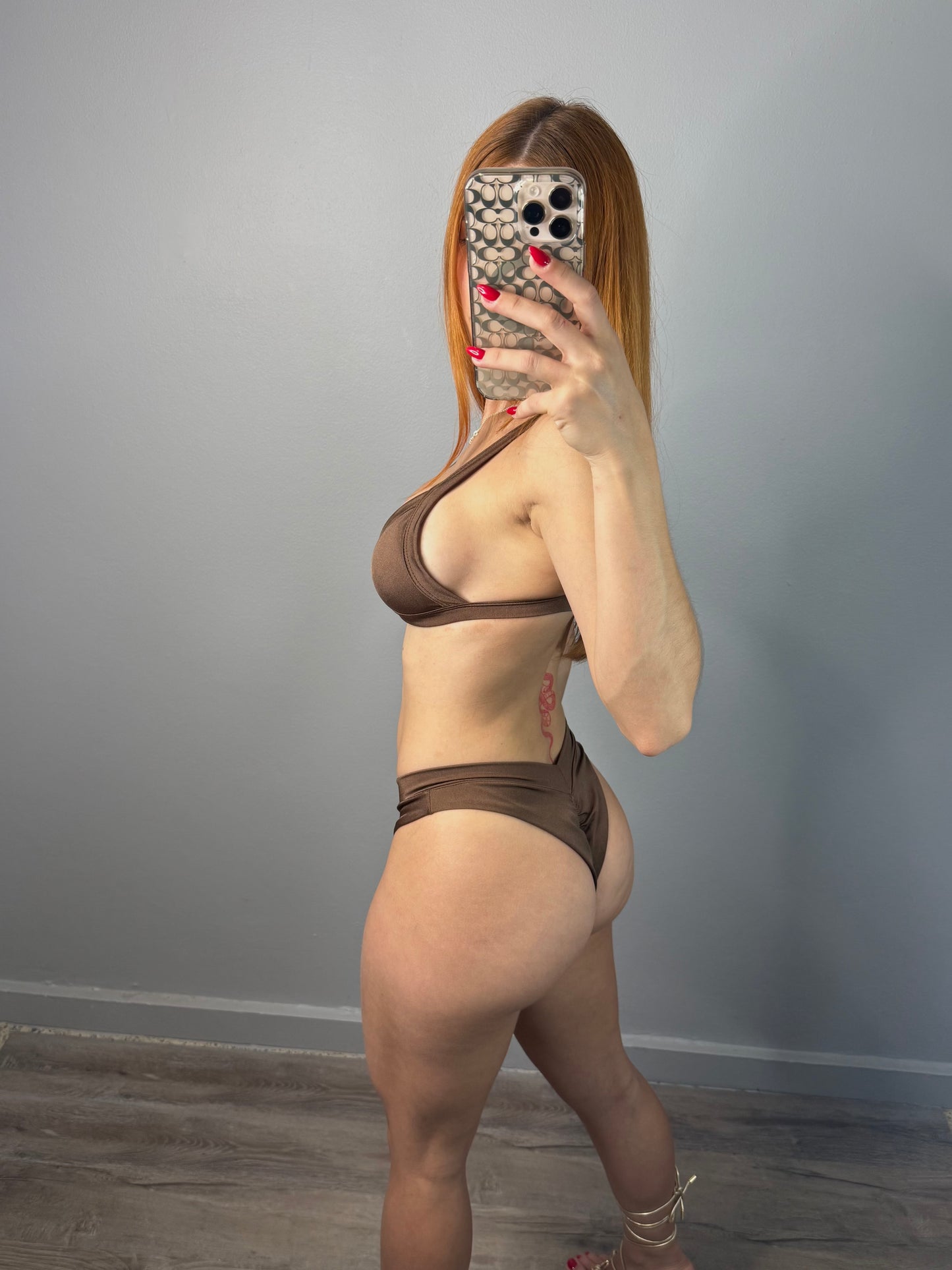 ARIA BROWN BIKINI