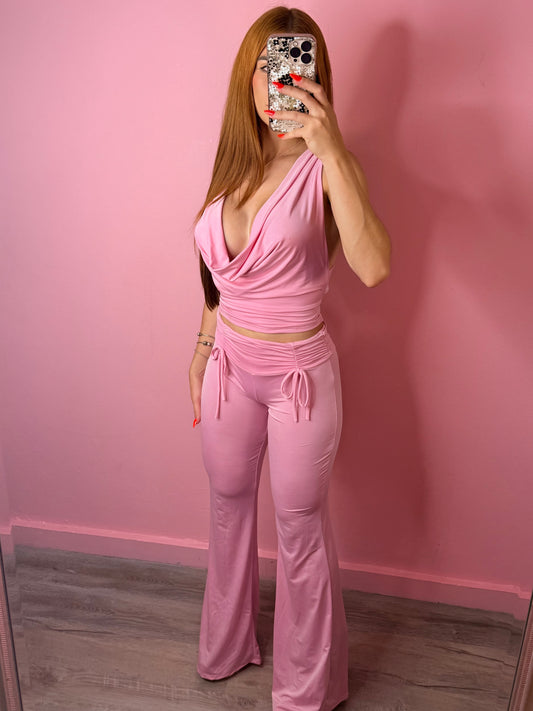 PINK PANT SET