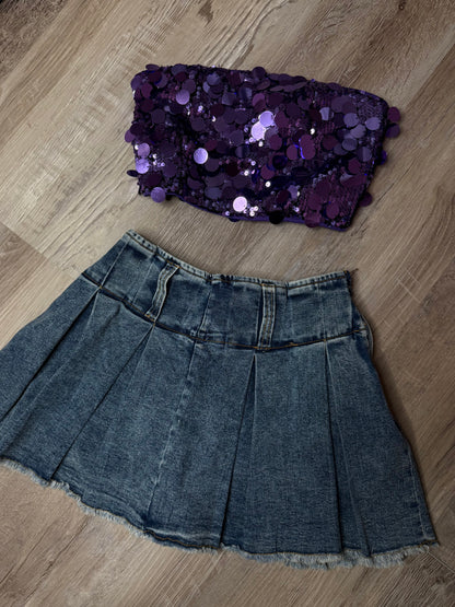 Denim Bella Skort