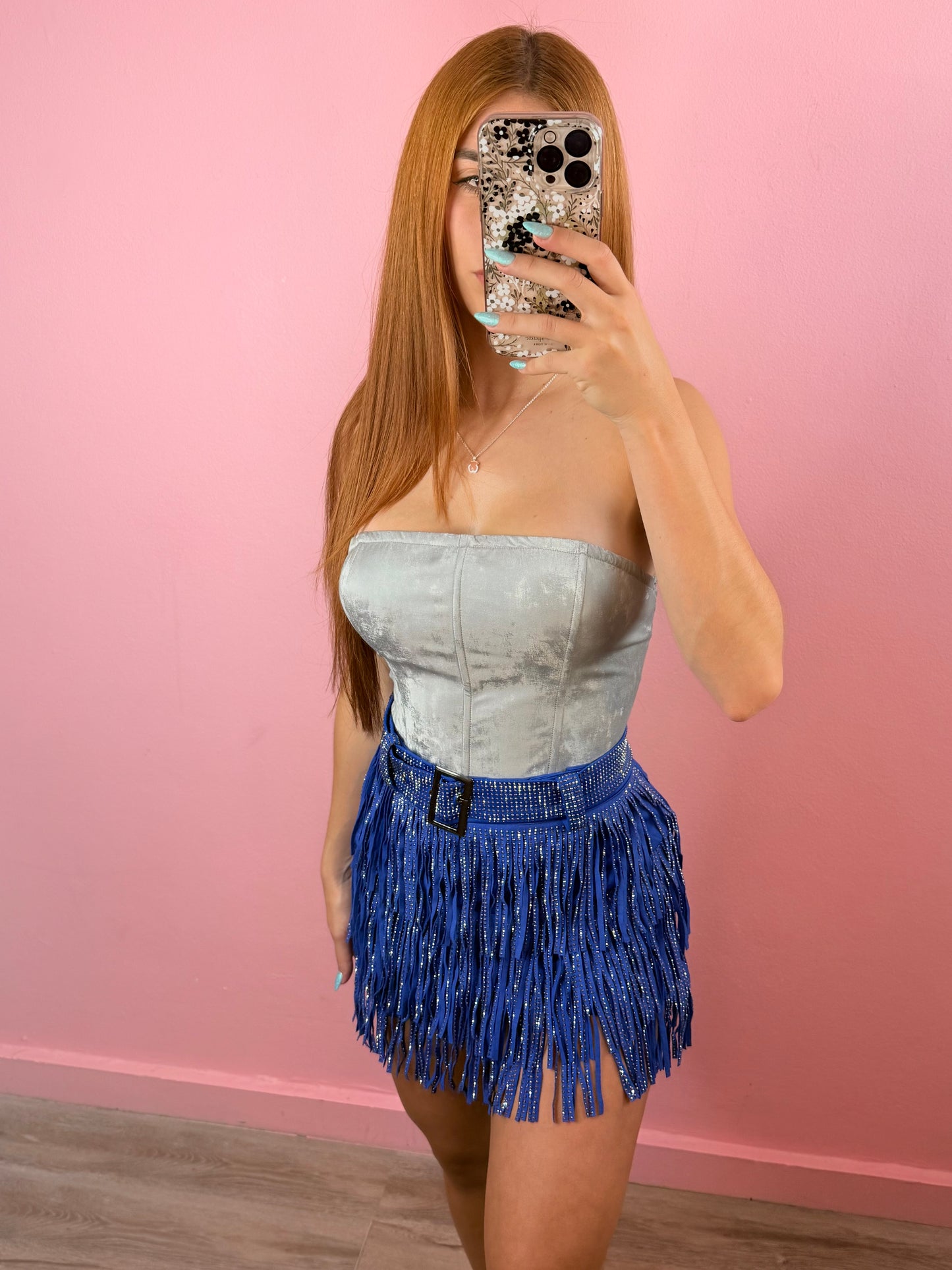 FRINGE SKORT